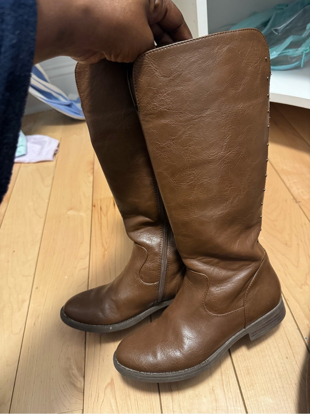 The Children's Place Brown Tall Kids Boots
